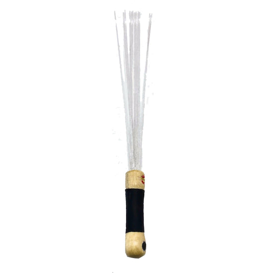 Master Control's Woodshop & Toys's Lexan 12 Strand Transparent Flogger Cane - This is a Handmade upon order product. The product usually takes 7-10 days to create. This Thin 12 Strand Transparent Lexan Flogger Cane never fails to get an "ouch" of apprecia