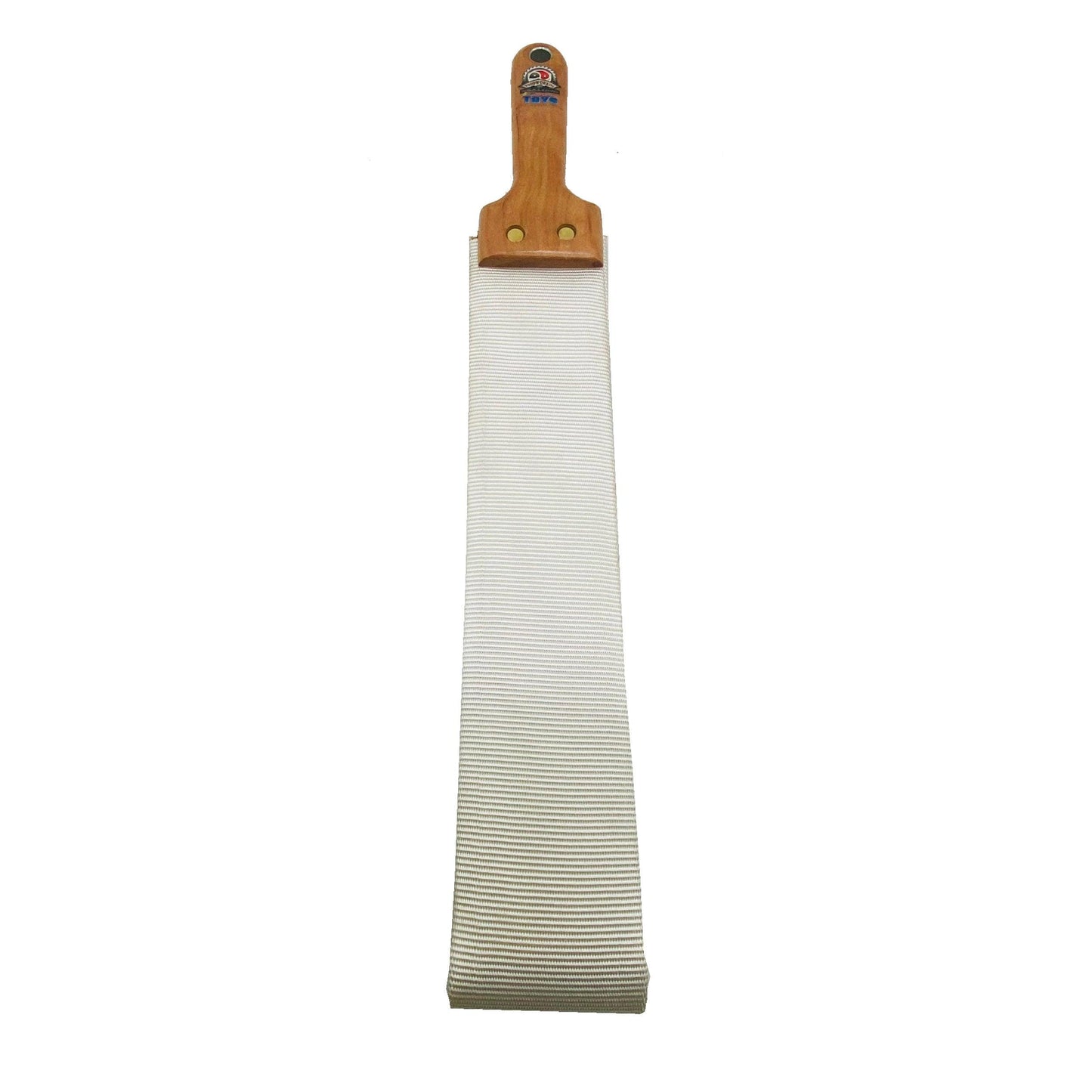 Master Control's Woodshop & Toy's 2" Fire Hose Slapper - This is a Handmade upon order product. The product usually takes 7-10 days to create. This 2" Fire Hose Slapper never fails to get an "ouch" of appreciation