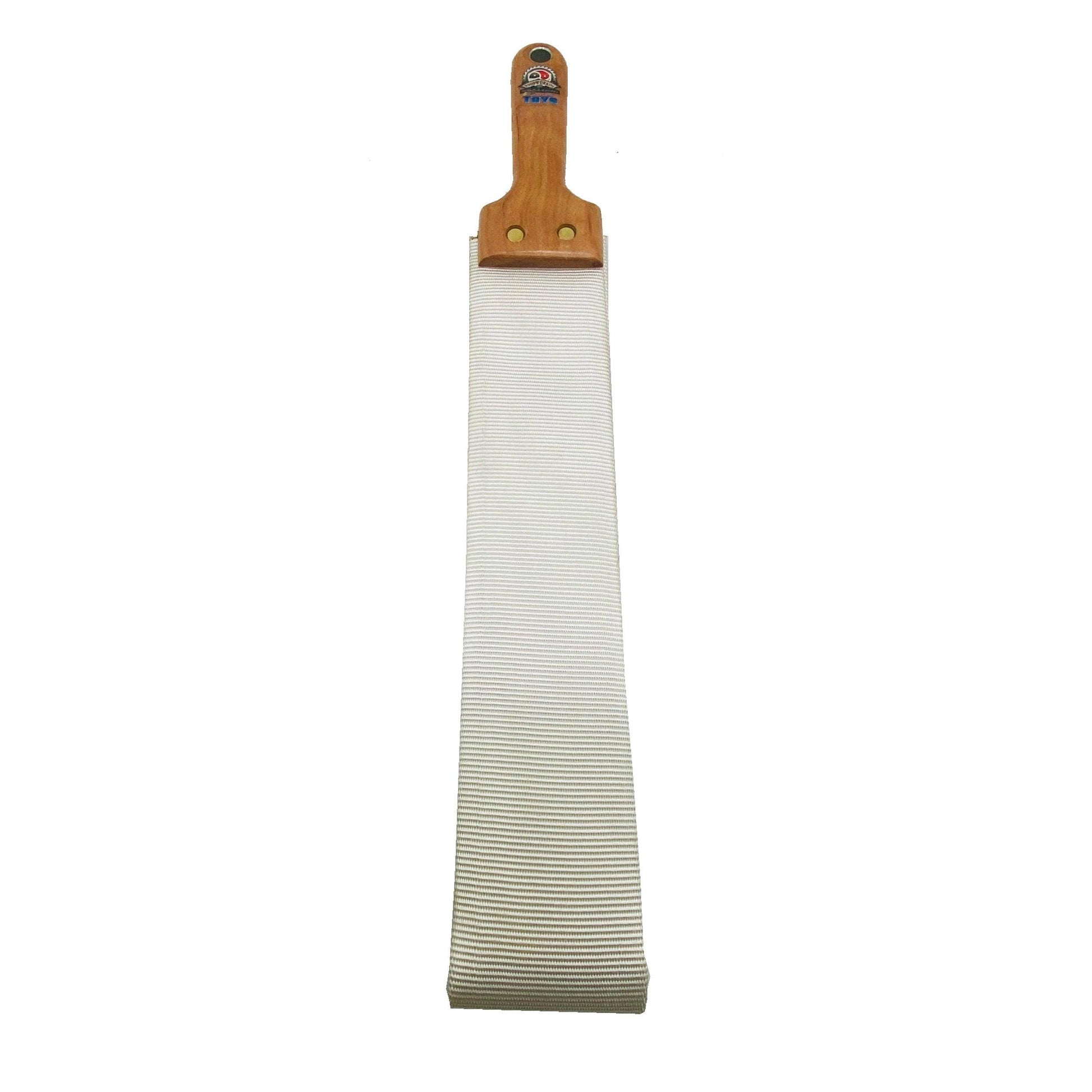 Master Control's Woodshop & Toy's 2" Fire Hose Slapper - This is a Handmade upon order product. The product usually takes 7-10 days to create. This 2" Fire Hose Slapper never fails to get an "ouch" of appreciation
