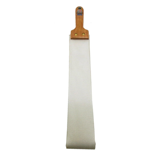 Master Control's Woodshop & Toy's 2" Fire Hose Slapper - This is a Handmade upon order product. The product usually takes 7-10 days to create. This 2" Fire Hose Slapper never fails to get an "ouch" of appreciation