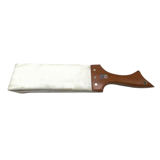Master Control's Woodshop & Toy's 4" Fire Hose Slapper - This is a Handmade upon order product. The product usually takes 7-10 days to create. This 4" Fire Hose Slapper never fails to get an "ouch" of appreciation