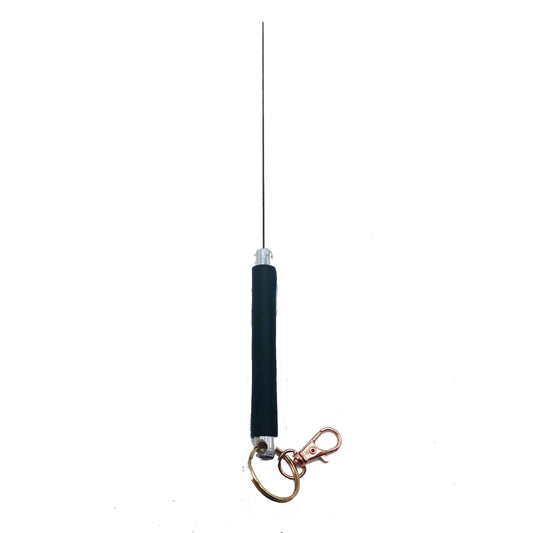 Master Control's Woodshop & Toys's Aluminum-Carbon Fiber Electro Violet Wand - 1mm" - This is a Handmade upon order product. The product usually takes 7-10 days to create. This 1mm - Aluminum-Carbon Fiber Electro Violet Wand is a conductive carbon fiber s