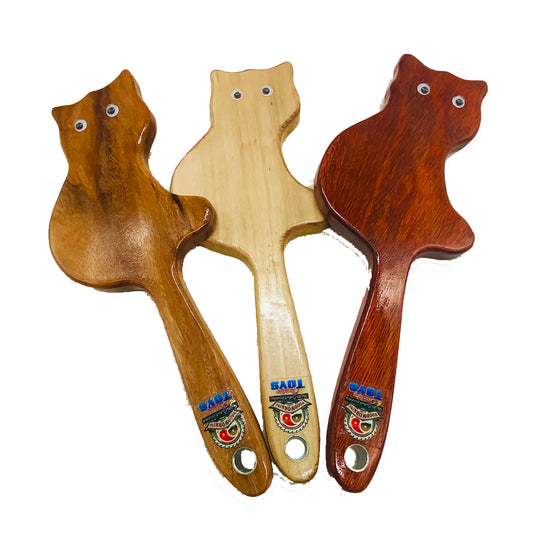 Cat OTK Hardwood Spanking Paddle
