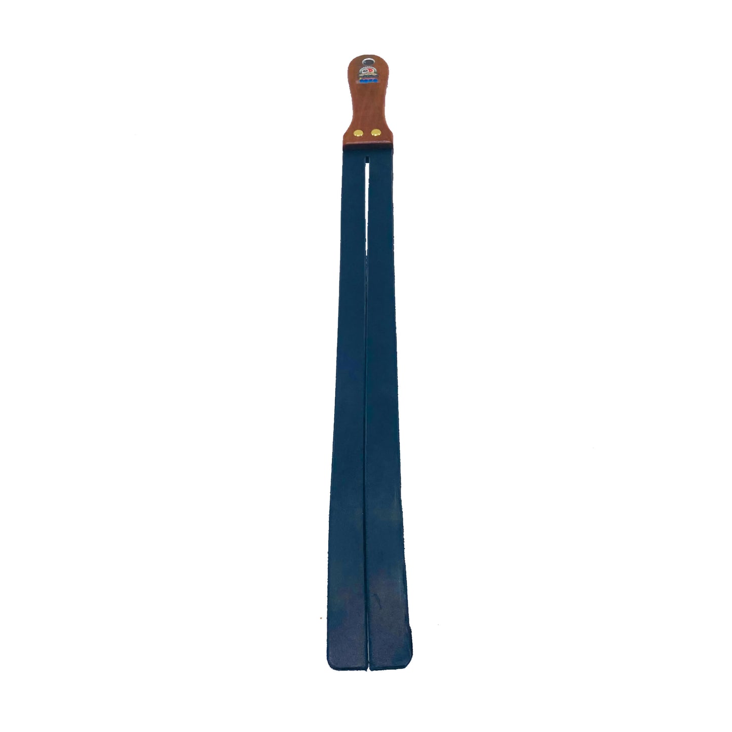 Italian Leather Double Tawse Slapper Spanking Paddle
