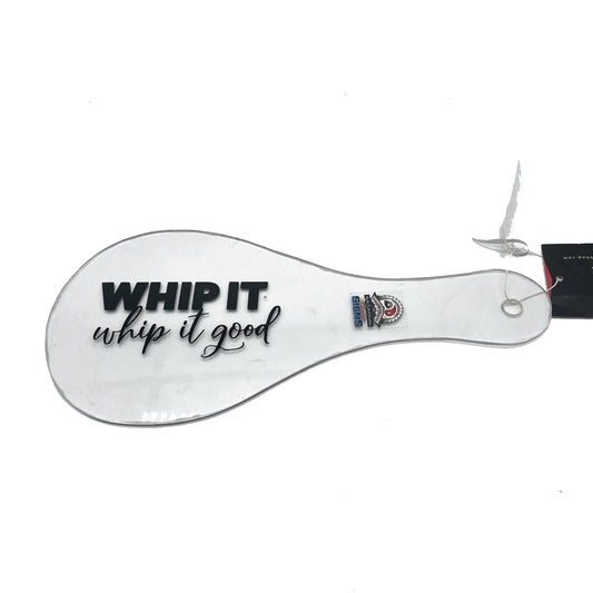 SALE ITEM - 1/8” Lexan Teardrop w/ “WHIP IT” Decal