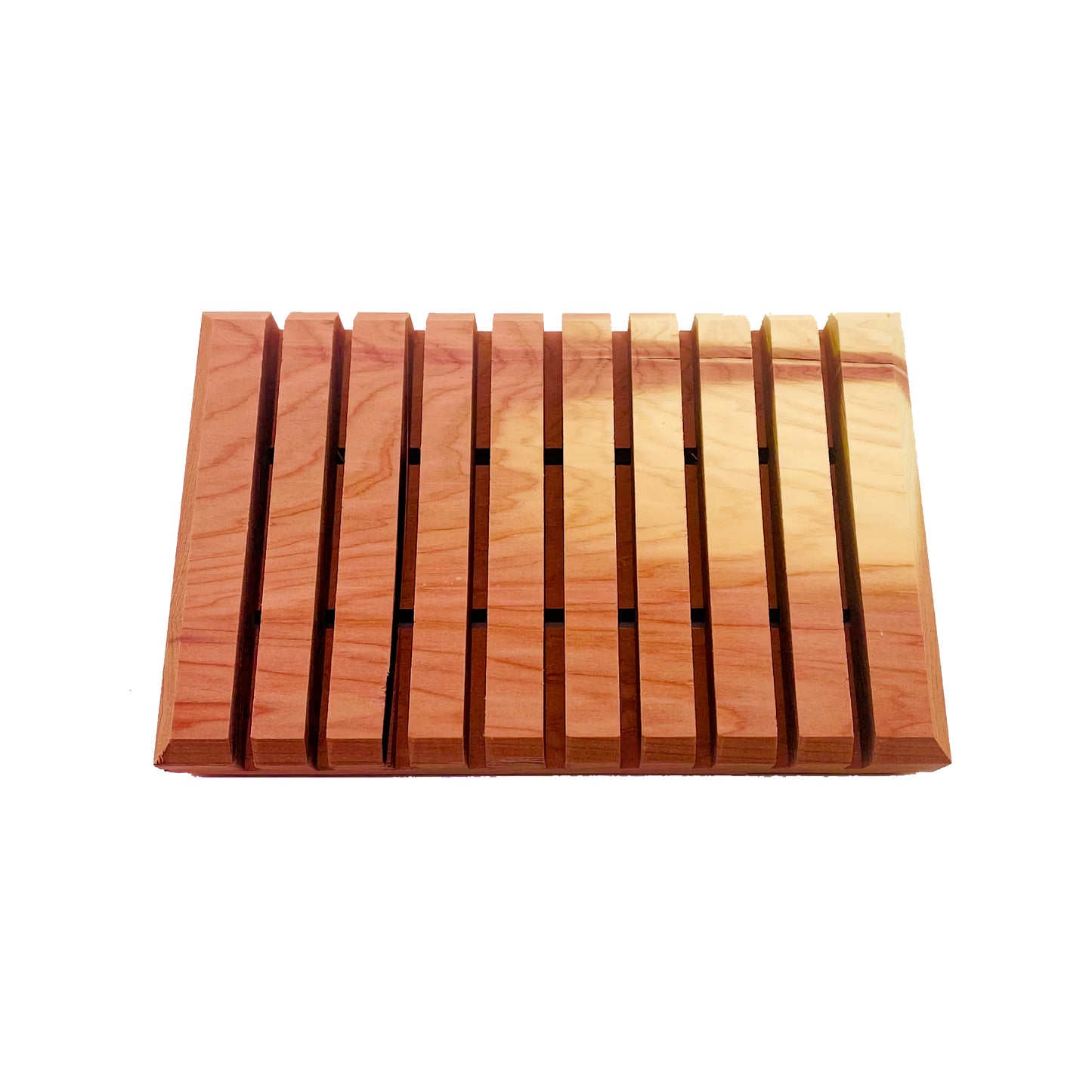 Draining Cedar Soap Dish | 100% Natural Wood, No Stains Or Chemicals. Soap Holder | Handmade Cedar Soap Dish, Wood Soap Dish For Shower