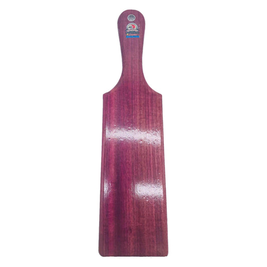 Master Control's Woodshop & Toys's SWITCH PLUS OTK Spanking Paddle - This is a Handmade upon order product. The product usually takes 7-10 days to create. This SWITCH PLUS OTK Spanking Paddle never fails to get an "ouch" of appreciation! Available in seve