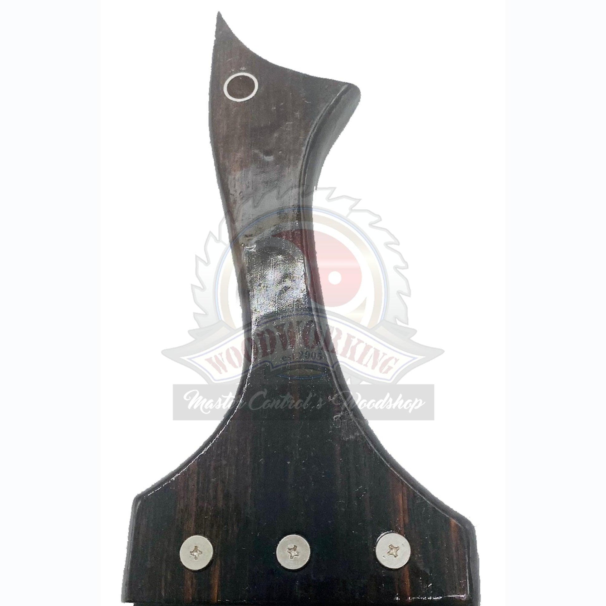 Master Control's Woodshop & Toys's Single Italian Leather Strap Slapper - This is a Handmade upon order product. The product usually takes 7-10 days to create. This Double Strap Italian Leather Spanking Slapper never fails to get an "ouch" of appreciation