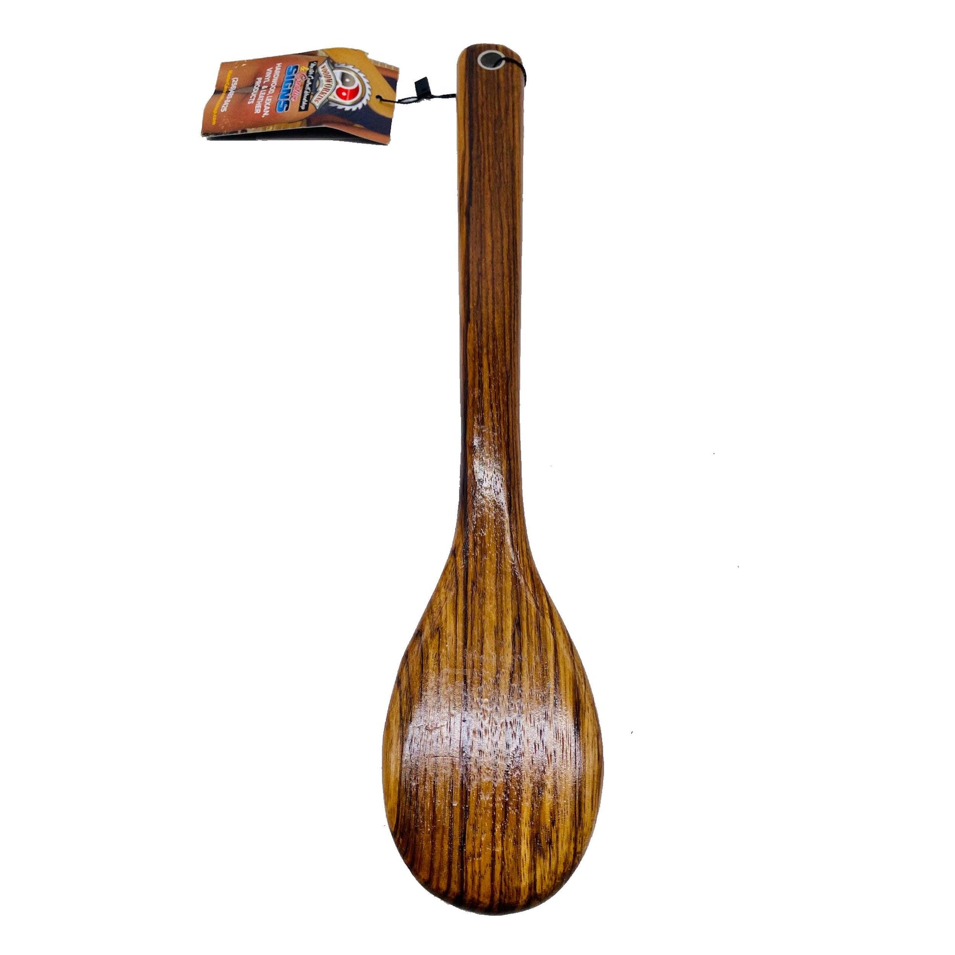 Master Control's Woodshop & Toys's SADIST SPOON Hairbrush Spanking Paddle - This is a Handmade upon order product. The product usually takes 7-10 days to create. This SADIST SPOON Hairbrush Spanking Paddle never fails to get an "ouch" of appreciation! Ava