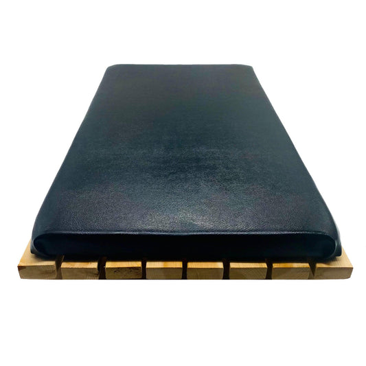 Master Control's Woodshop & Toys's Handmade Padded Cedar/Hardwood Kneeling Mat - This is a Handmade upon order product. The product usually takes 10-14 days to create. Our beautifully Handmade Padded Cedar/Hardwood Kneeling Mat are perfect for stepping ou