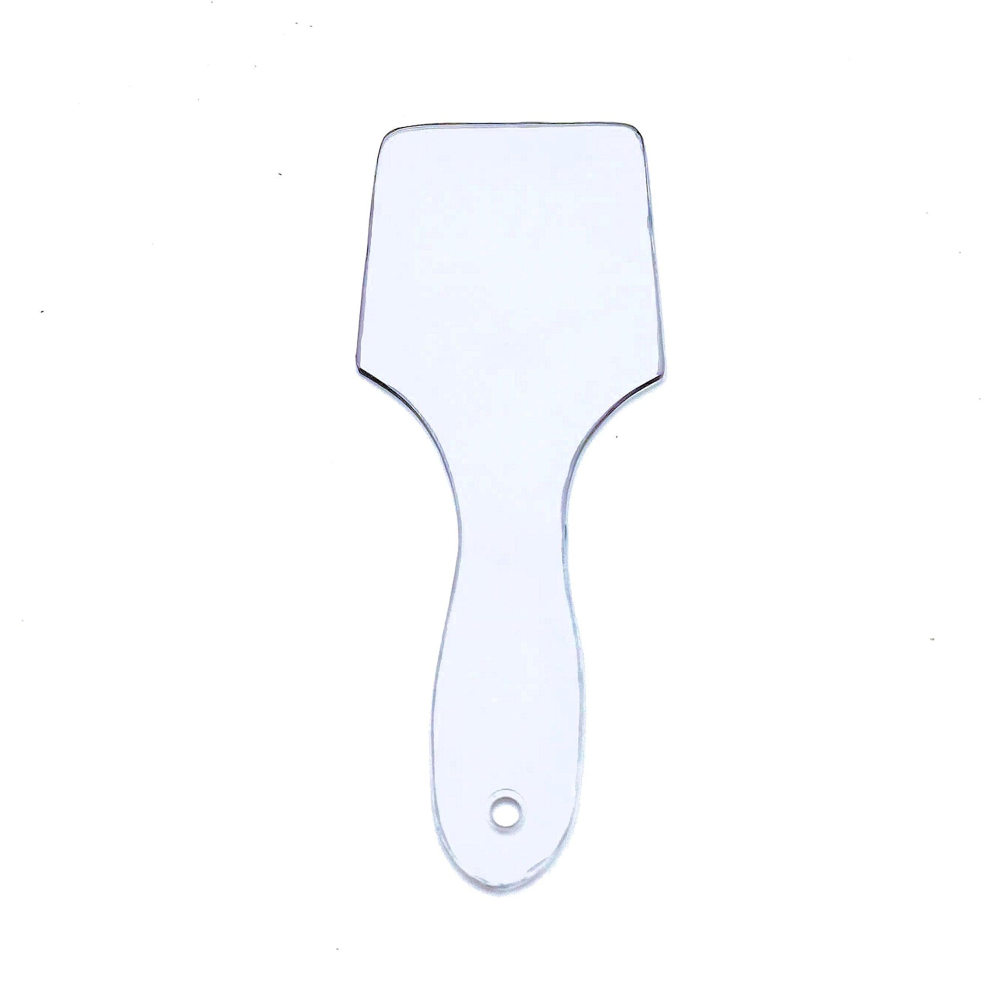 Master Control's Woodshop & Toys's The ROSE OTK Lexan Hairbrush Spanking Paddle - This is a Handmade upon order product. The product usually takes 7-10 days to create. The ROSE OTK Lexan Hairbrush Spanking Paddle appreciation! Available in several beautif
