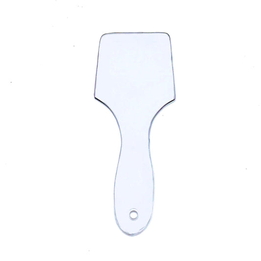 Master Control's Woodshop & Toys's The ROSE OTK Lexan Hairbrush Spanking Paddle - This is a Handmade upon order product. The product usually takes 7-10 days to create. The ROSE OTK Lexan Hairbrush Spanking Paddle appreciation! Available in several beautif