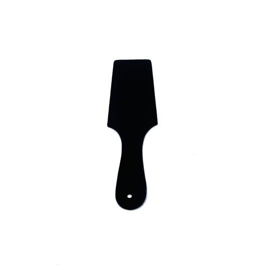 Master Control's Woodshop & Toys's SWITCH PLUS OTK Lexan Spanking Paddle - This is a Handmade upon order product. The product usually takes 7-10 days to create. This SWITCH PLUS OTK Lexan Spanking Paddle never fails to get an "ouch" of appreciation! Avail
