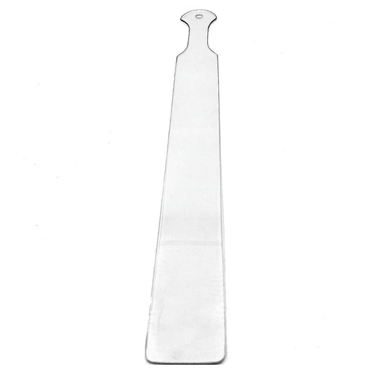 Master Control's Woodshop & Toys's Long Lexan Spanking Paddle - This is a Handmade upon order product. The product usually takes 7-10 days to create. This Long Lexan Spanking Paddle never fails to get an "ouch" of appreciation! Available in several beauti