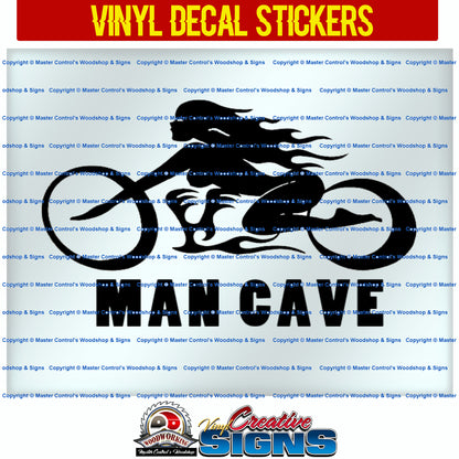 Vinyl Decal Stickers from an Image or Text to be added to your product