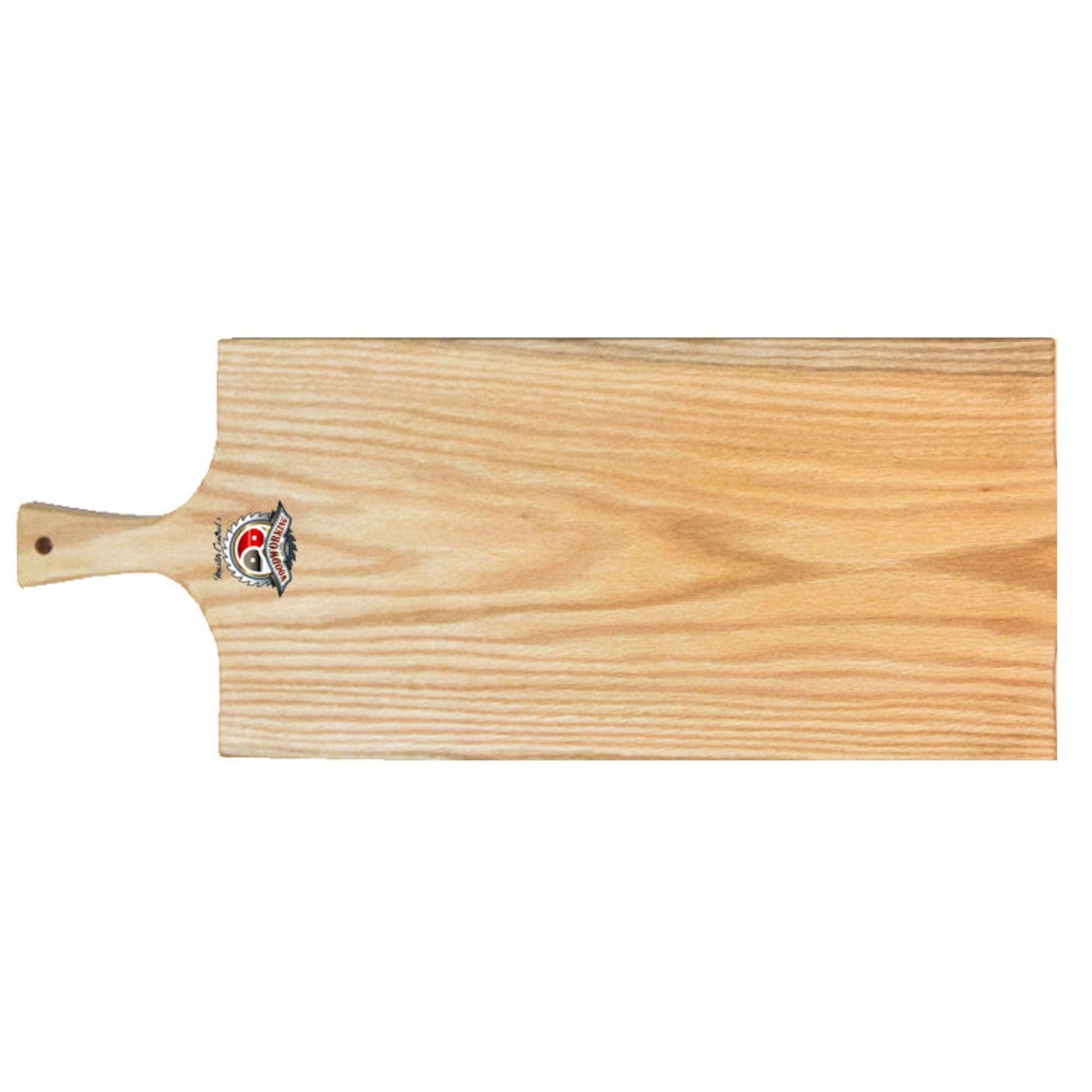 Master Control's Woodshop & Toys's Hardwood Handled Serving Tray Platter Board - This is a Handmade upon order product. The product usually takes 7-10 days to create. This Hardwood Handled Serving Tray Platter Board gives great for making presenting large