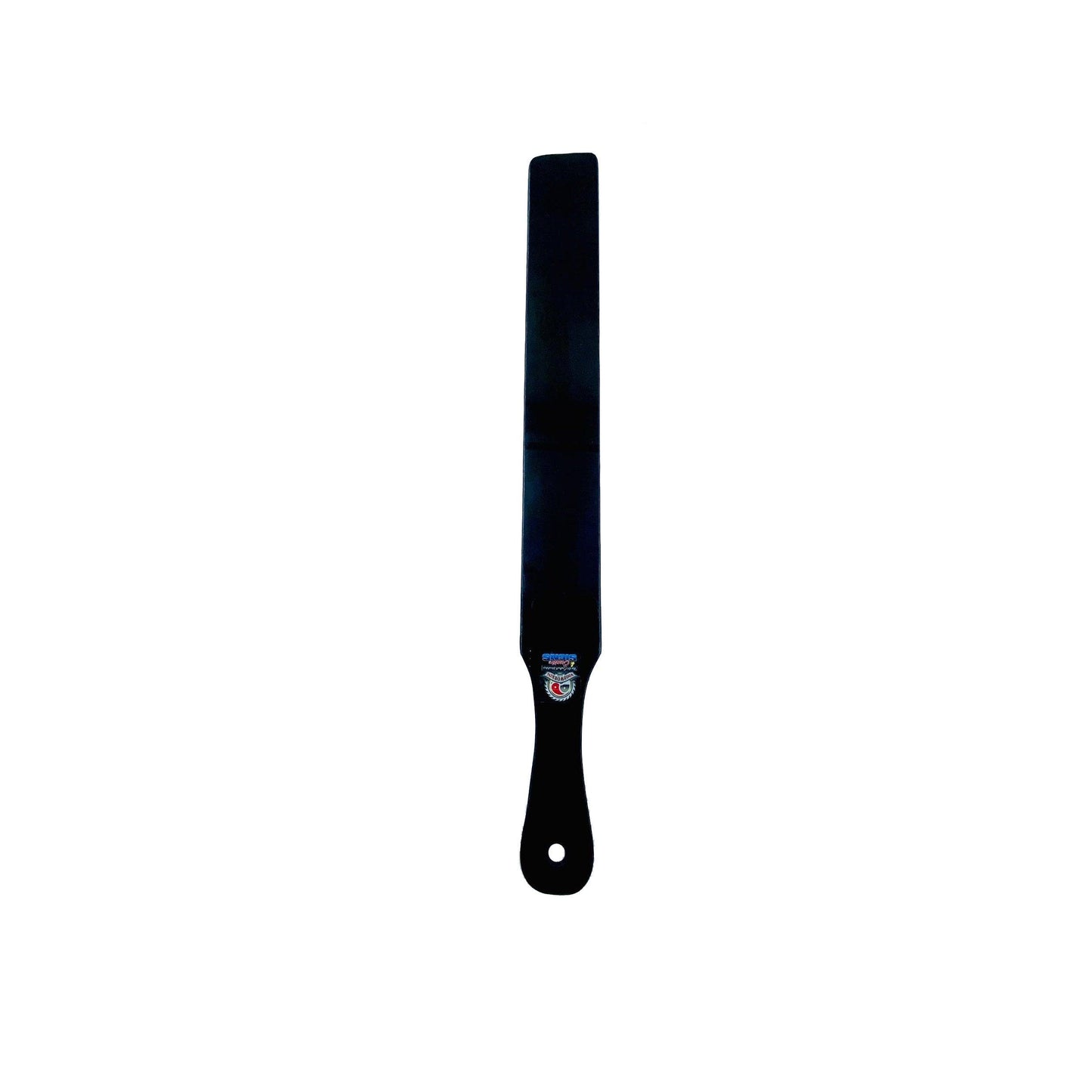 Master Control's Woodshop & Toys's Thin Lexan Ruler Punishment Spanking Paddle - This is a Handmade upon order product. The product usually takes 7-10 days to create. This Thin Lexan Punishment Spanking Paddle never fails to get an "ouch" of appreciation!