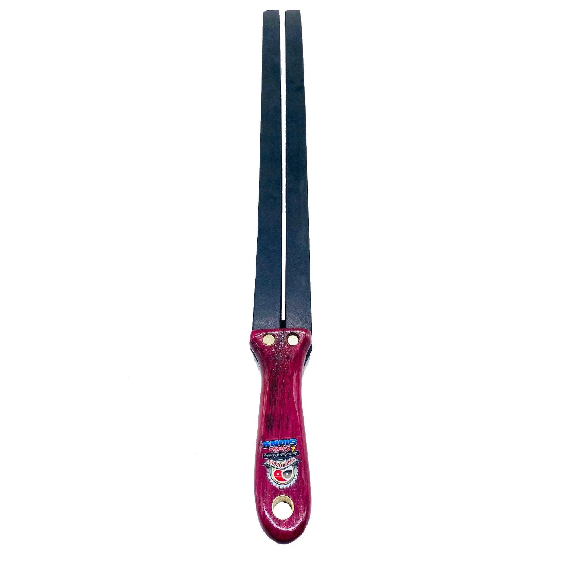Master Control's Woodshop & Toys's Double 1/4" Rubber Spanking Tawse Paddle - This is a Handmade upon order product. The product usually takes 7-10 days to create. This Double Rubber Spanking Tawse Paddle never fails to get an "ouch" of appreciation! Avai