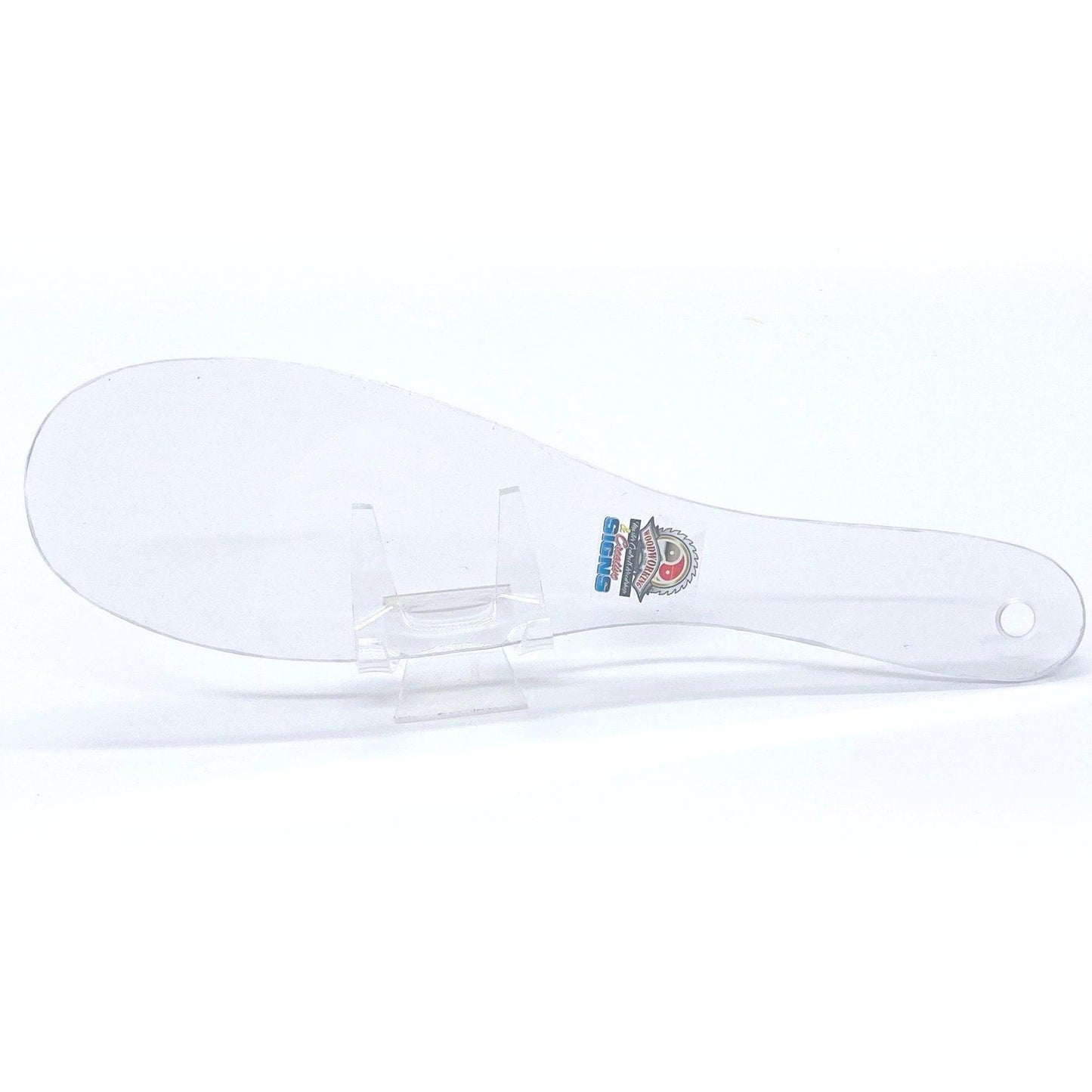 Small Patu Lexan Spanking Paddle, Lexan paddle, Lexan, polycarbonate, bdsm, impact, punishment, discipline