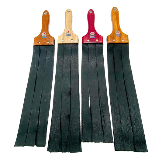 Master Control's Woodshop & Toys's Leather Flogging Spanking Paddle - This is a Handmade upon order product. The product usually takes 7-10 days to create. This Leather Flogging Spanking Paddle never fails to get an "sensual" of appreciation! Available in