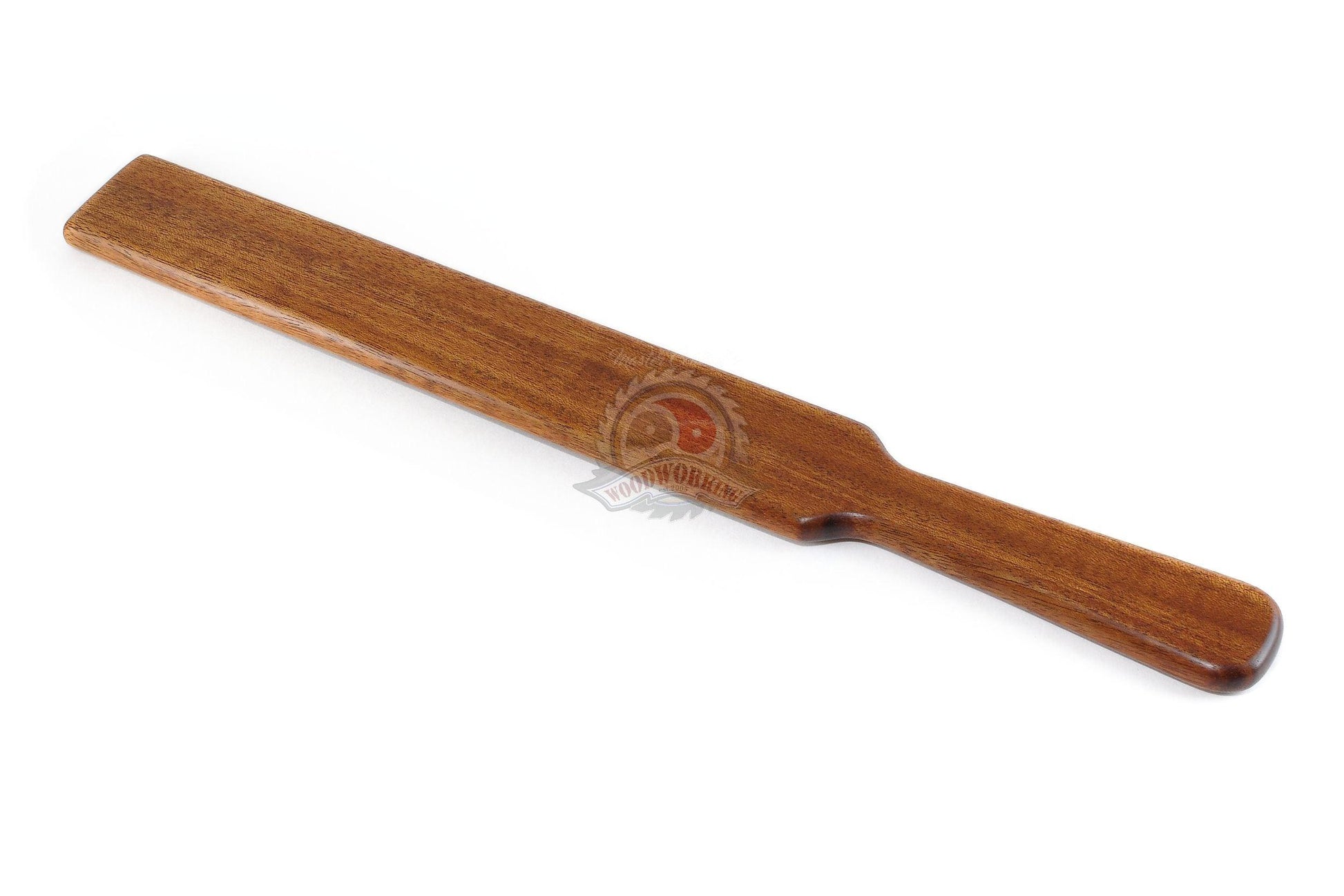 Master Control's Woodshop & Toys's OTK Thin Ruler Spanking Paddle - This is a Handmade upon order product. The product usually takes 7-10 days to create. This OTK Thin Ruler Spanking Paddle never fails to get an "ouch" of appreciation! Available in severa