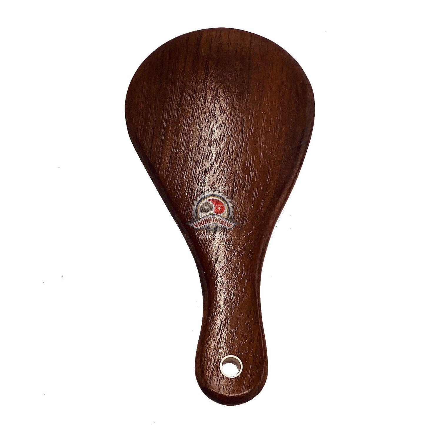 Master Control's Woodshop & Toys's Small Teardrop Spanking Paddle - This is a Handmade upon order product. The product usually takes 7-10 days to create. This Small Teardrop Spanking Paddle never fails to get an "ouch" of appreciation! Available in severa