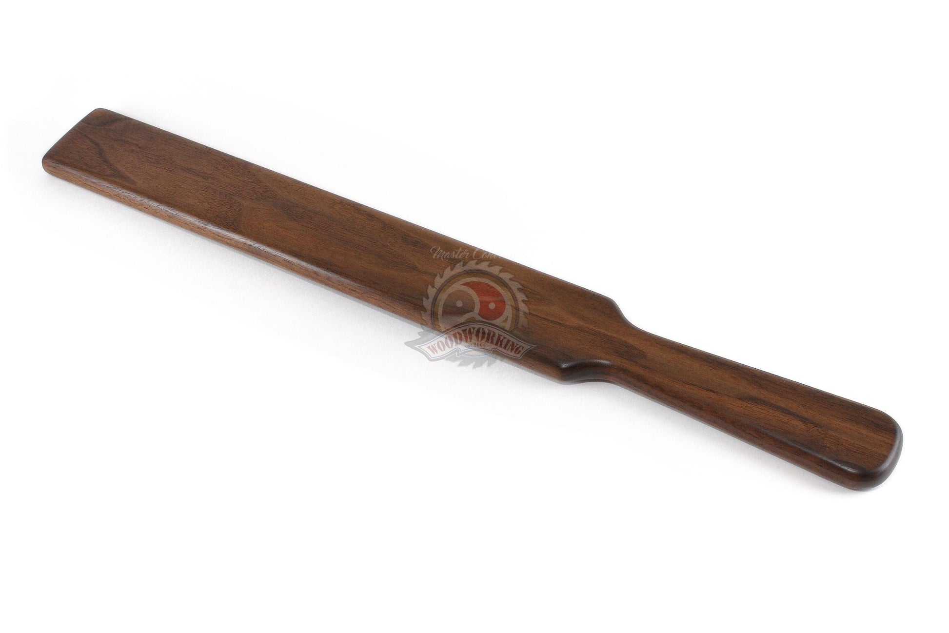 Master Control's Woodshop & Toys's OTK Thin Ruler Spanking Paddle - This is a Handmade upon order product. The product usually takes 7-10 days to create. This OTK Thin Ruler Spanking Paddle never fails to get an "ouch" of appreciation! Available in severa