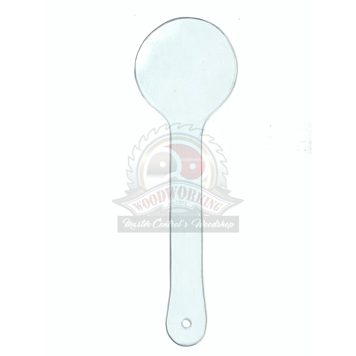 Master Control's Woodshop & Toys's Lollipop Lexan Spanking Paddle - This is a Handmade upon order product. The product usually takes 7-10 days to create. This Lollipop Lexan Spanking Paddle never fails to get an "ouch" of appreciation! Available in severa
