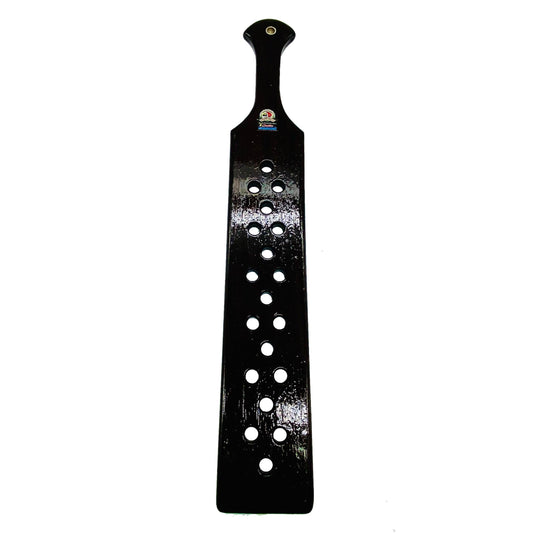 Master Control's Woodshop & Toys's 23" Long - Wide Wooden Spanking Paddle - This is a Handmade upon order product. The product usually takes 7-10 days to create. This Long & Wide Wooden Spanking Paddle never fails to get an "ouch" of appreciation! Availab