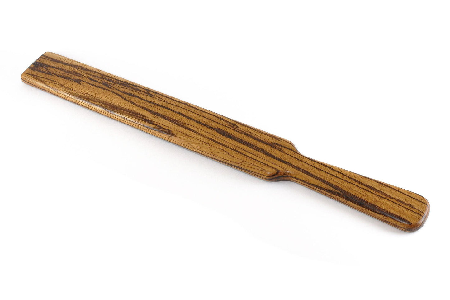 Master Control's Woodshop & Toys's OTK Thin Ruler Spanking Paddle - This is a Handmade upon order product. The product usually takes 7-10 days to create. This OTK Thin Ruler Spanking Paddle never fails to get an "ouch" of appreciation! Available in severa