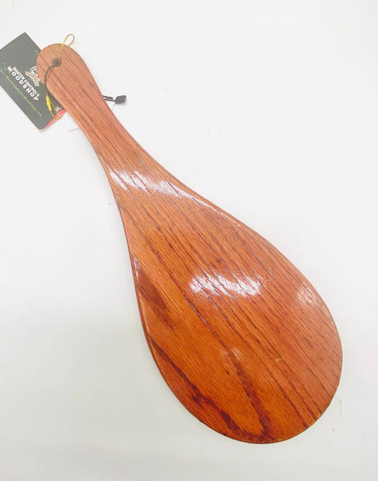 SALE ITEM - Stained Oak Jokari Paddle