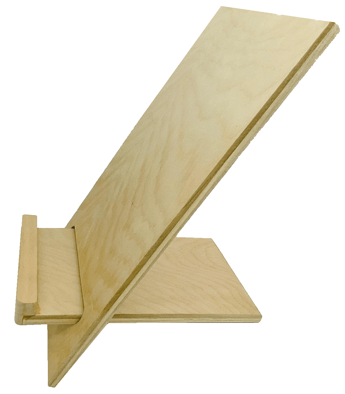 Hardwood Easel Style Book Stand – Master Control's Woodshop & Toys