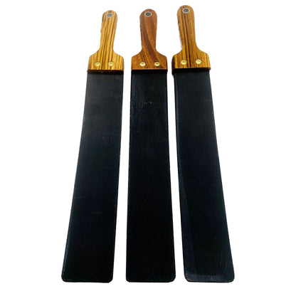 Short Rubber Barber Strap Spanking Paddle, rubber strap, barber strap, spanking paddle, paddle, strap, bdsm, impact, punishment, discipline