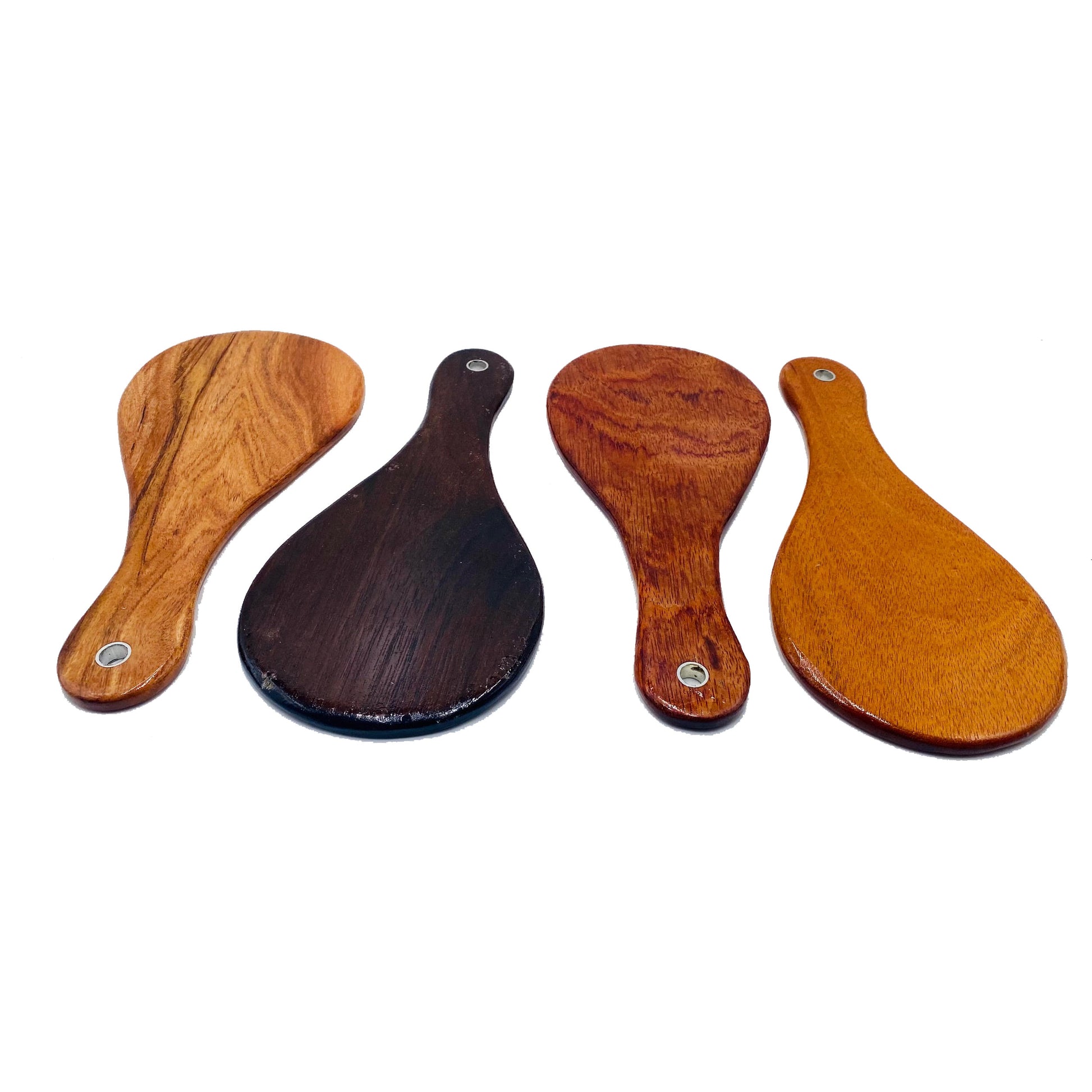 Master Control's Woodshop & Toys's Small Teardrop Spanking Paddle - This is a Handmade upon order product. The product usually takes 7-10 days to create. This Small Teardrop Spanking Paddle never fails to get an "ouch" of appreciation! Available in severa