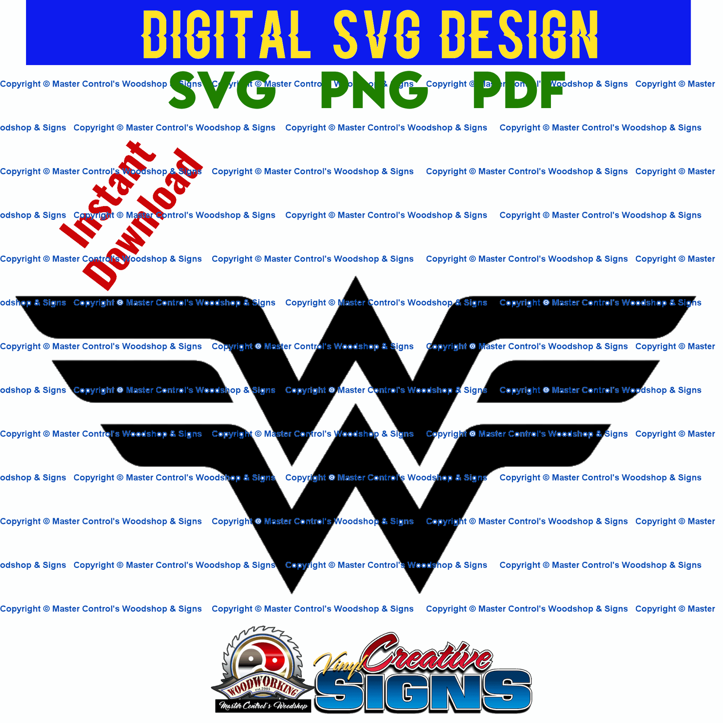 Wonder Woman Logo (Digital Download)